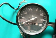 Speedometer tachometer instrumentation dashboard Kawasaki KH 125 (517)