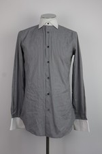 DSQUARED2 CAMICIA UOMO TG 46 SHIRT MAN ITALY CASUAL VINTAGE COTONE NYLON