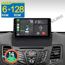 8Core 6+128GB per Ford Fiesta MK6 anno 2008-2016 Android 14 Carplay autoradio DAB