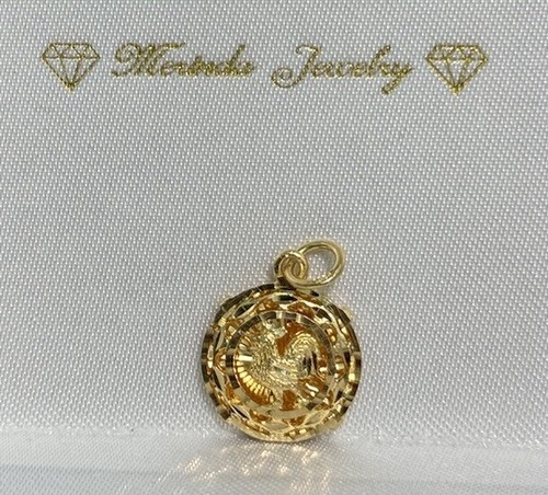 Ciondolo tondo unisex oro - unisex, in