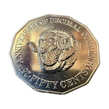 1991 50 Cent Australian