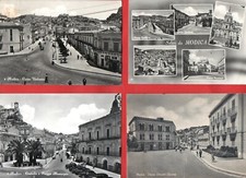 MODICA - RAGUSA -LOTTO DI 5 CARTOLINE D'EPOCA BN VIAGGIATE -vedi tutte le foto