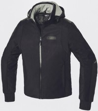 GIACCA SPIDI HOODIE ARMOR H2OUT MOTO CASUAL IMPERMEABILE TERMICO REMOVIBILE