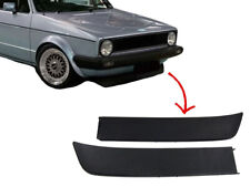 Spoiler Anteriore Golf 1 Jetta MK1 Cabrio Duck Lip 1974-1985 Nero Goffrato