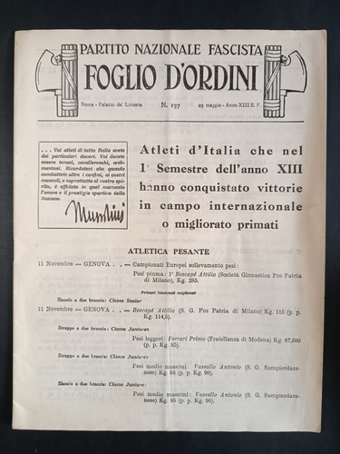 Partito nazionale fascista - nazionale,