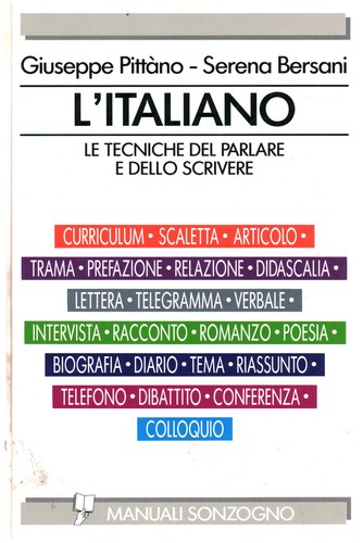 Italiano tecniche del - tecniche,
