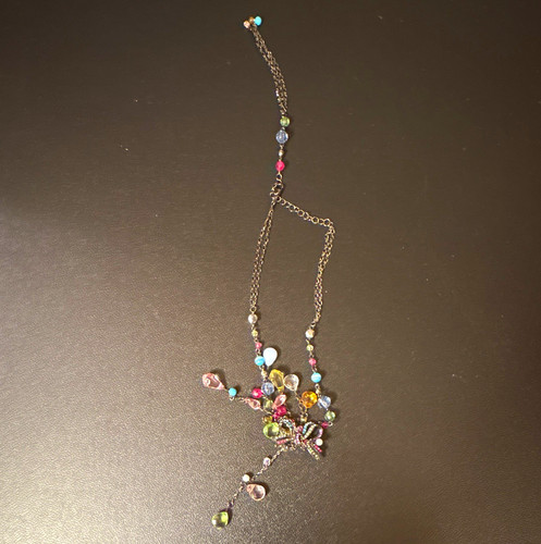 Collana con ciondolo - , farfalla