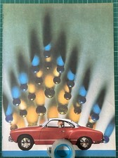 Rara Pubblicità KARMANN GHIA del 1968