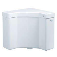 Cassetta WC angolare bianca 9