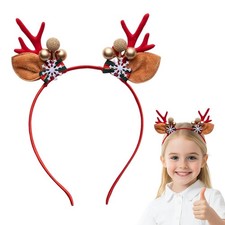 1 Pezzo Cerchietto Natale Fermagli per Capelli Natale Cerchietto Renna e