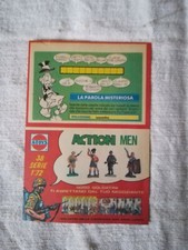 PUBBLICITA' ORIGINALE ADVERTISING SOLDATINI "ACTION" A-TOYS anni 80