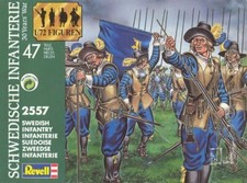 Revell (1/72) (02557) Swedish  Infantry 30 Years' War - VINTAGE RARE GREEN BOX