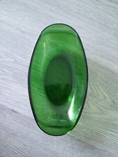 Piatto Ovale. Vereco-France-Verde Green 