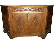 antica CREDENZA italiana SCANTONATA VENETA legno di CILIEGIO stile OTTOCENTO