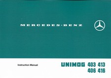 Unimog 403 413 406 416 Manuale