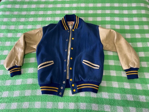 Giacca letterman vintage lana - letterman,