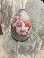 Vasetto ceramica dipinto a