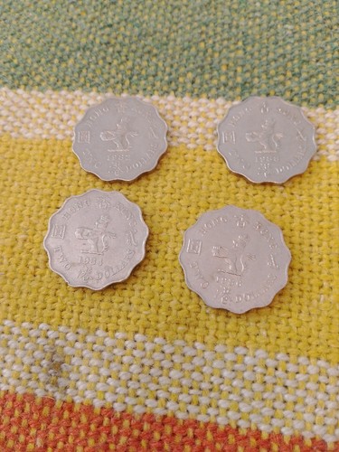 Monete two dollari hong - n.4,