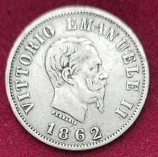 50 Centesimi 1862 N Regno