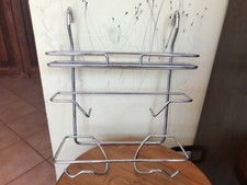 Porto rotolo e porta pellicola da cucina in acciaio