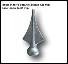 lancia in di ferro battuto