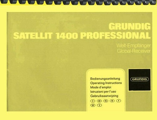 Grundig satellit 1400 - satellit,