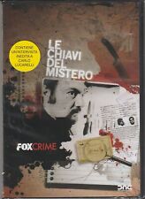 Dvd LE CHIAVI DEL MISTERO - FOX CRIME - CARLO LUCARELLI nuovo sigillato