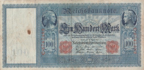 Germania grossa banconota 100 - grossa,