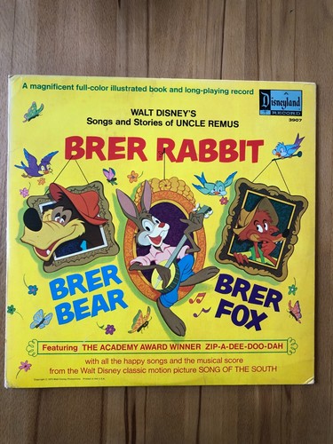 Brer rabbit uncle remus - lp,