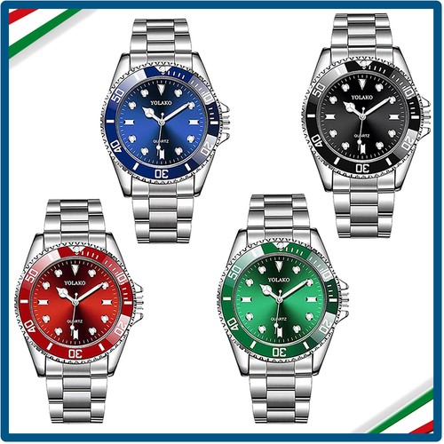 Orologio uomo acciaio - ✅orologio,