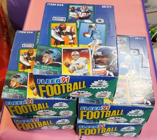 Scatola carte calcio - , fleer