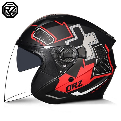 Mezzi caschi moto - moto, lente