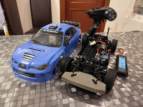 Subaru impreza sti tamiya tt01 - subaru,