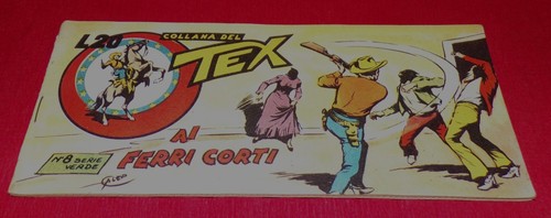 Tex striscia serie verde 8 - striscia, n:8