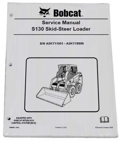 Bobcat s130 skid - skid, steer
