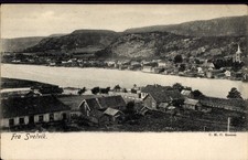 Cartolina Svelvik Norvegia, veduta generale - 11181594