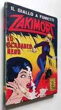 ZAKIMORT Occhio Segreto N. 13 con CARTOLINA- 8/1966 -'Lo scarabeo d'oro'-ed. CEA