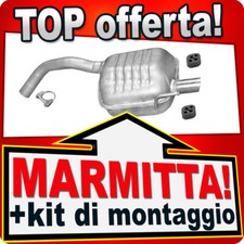 Silenziatore posteriore per - silenziatore,