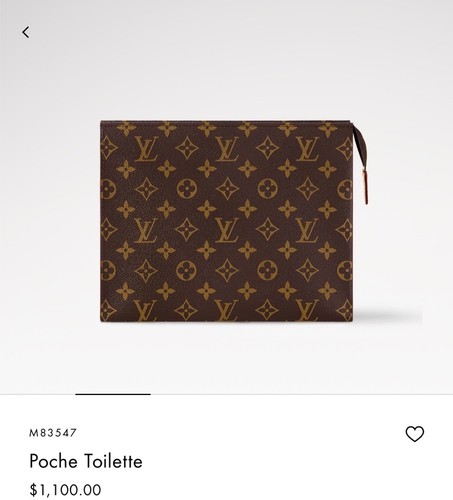 Louis vuitton poche toilette - vuitton,