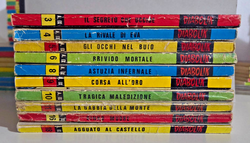 Diabolik lotto albi - di, 10