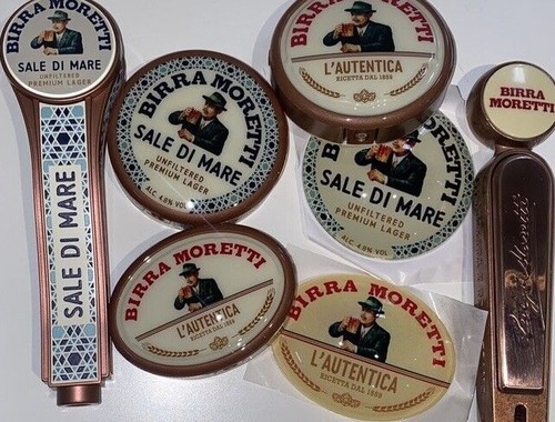 Birra moretti branding - birra,