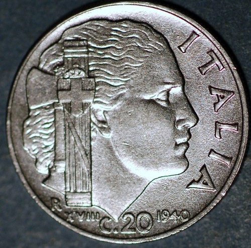 Italy centesimi 1940 - italy,