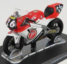 MODELLINO MOTO STATICO CAGIVA MITO N.26 VALENTINO ROSSI SP 1994 SCALA 1/18