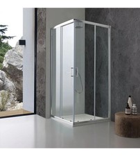 BOX DOCCIA "SOLE" CROMATO