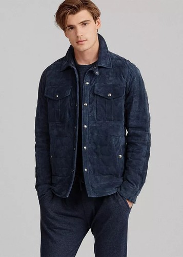 Camicia uomo trapuntata puffer