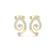 Orecchini a perno a grappolo