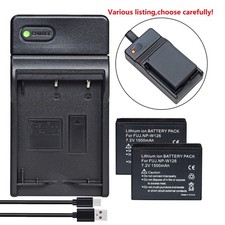 Batteria o caricatore NP-W126