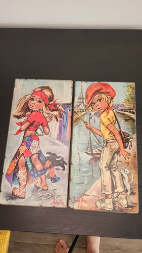 Pair vintage 1960s 1970s - vintage, 1960s/1970s