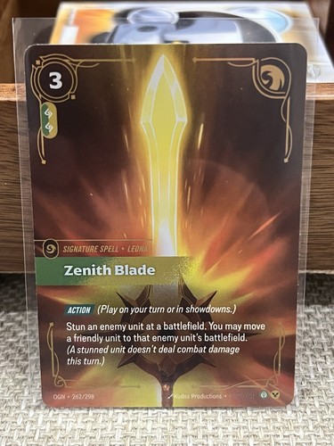 Zenith blade foil 262 - zenith, 262/298