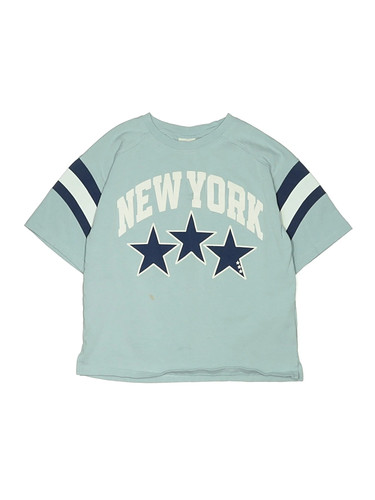 Zara girls blue short sleeve - girls,